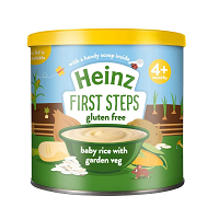 Bột Heinz mặn 6m+ 240gr Gạo và rau củ xay nhuyễn